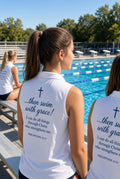 Pray First Swim with Grace Sleeveless Polo — Women's